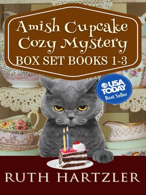 cover image of Amish Cupcake Cozy Mystery Box Set Book 1-3